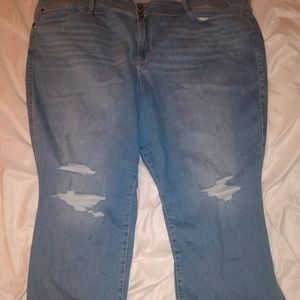 Torrid size 30 ripped capris